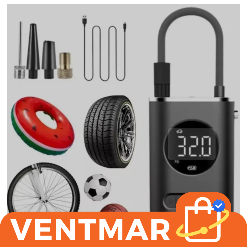 Compresor Digital Portatil USB inflador