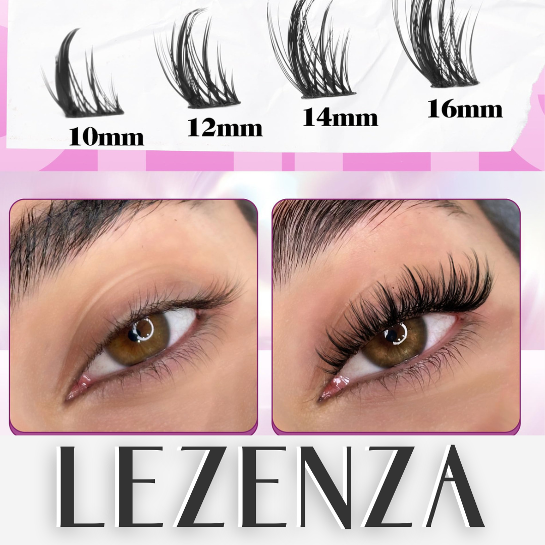 Kit de Extensiones de Pestañas Naturales