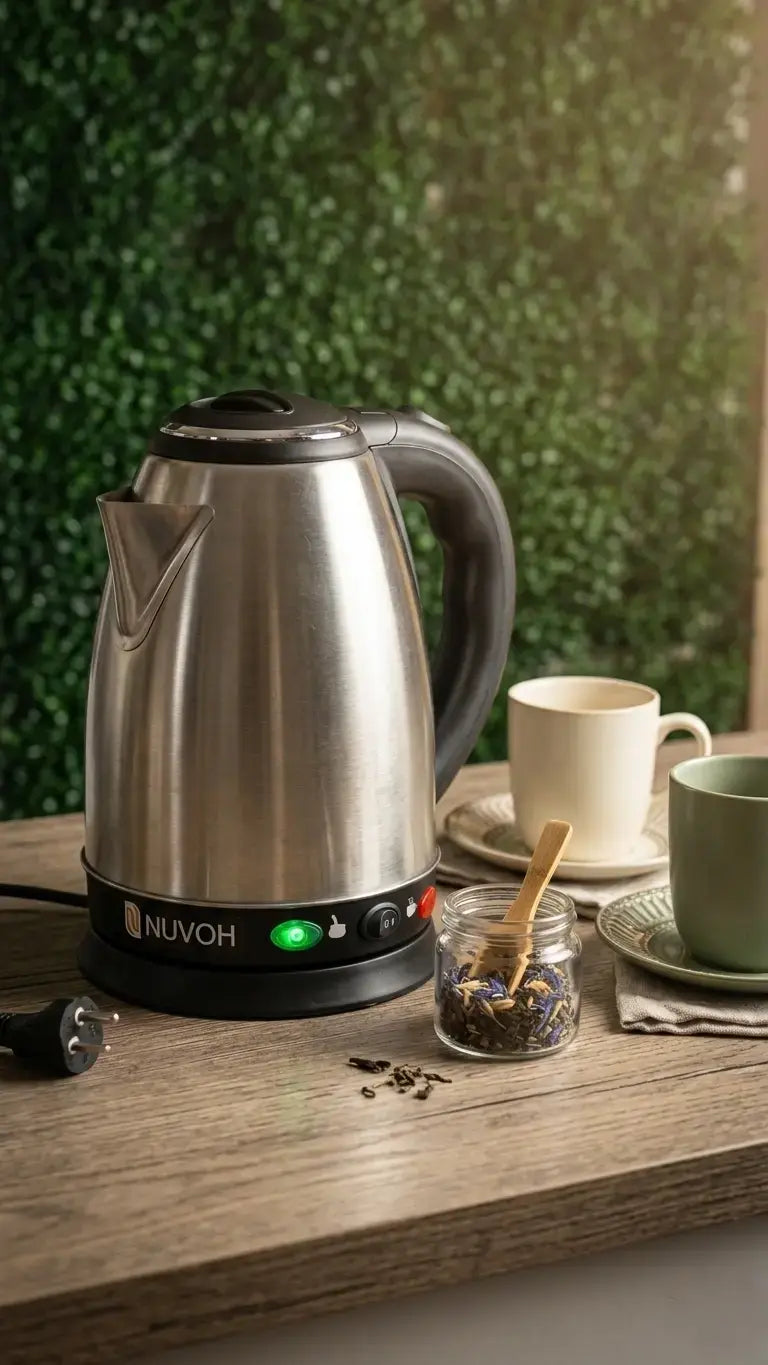 Pava Elec Acero Corte Mate Nuvoh E-601